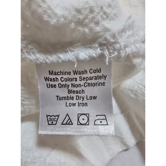 King Size Mens Big Size 3XL White 100% Cotton Henley Shirt W/ Pocket - Picture 4 of 16